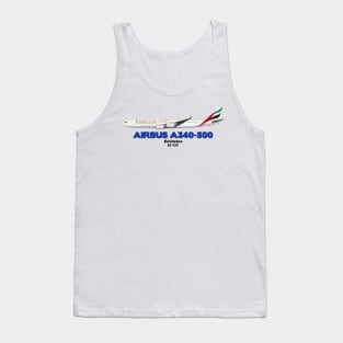 Airbus A340-500 - Emirates Tank Top